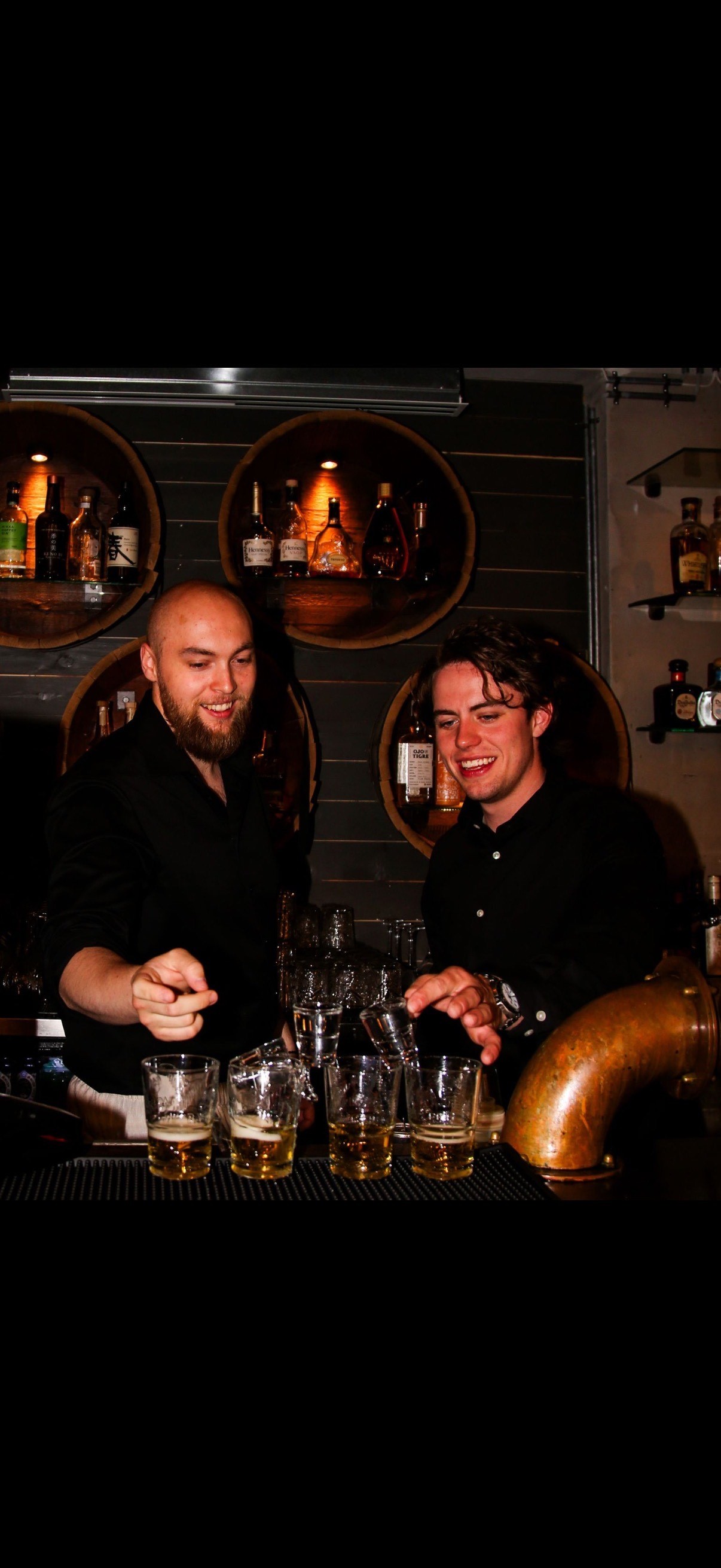 A black female model