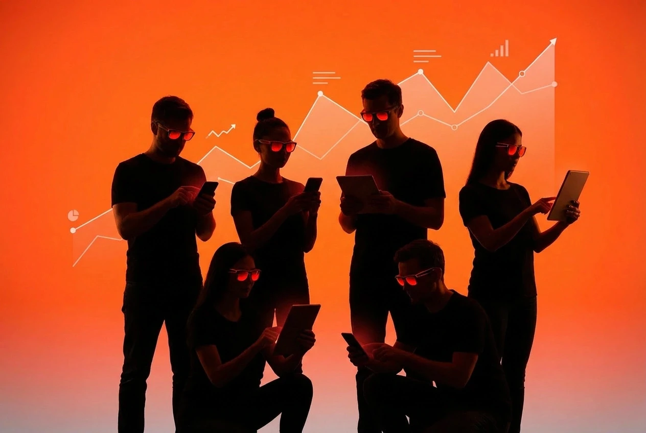 Equipo gestionando campañas y analizando performance para optimizar inversión y conversiones.