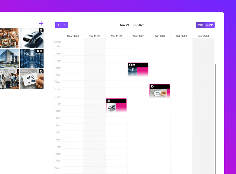 Social Media Planner