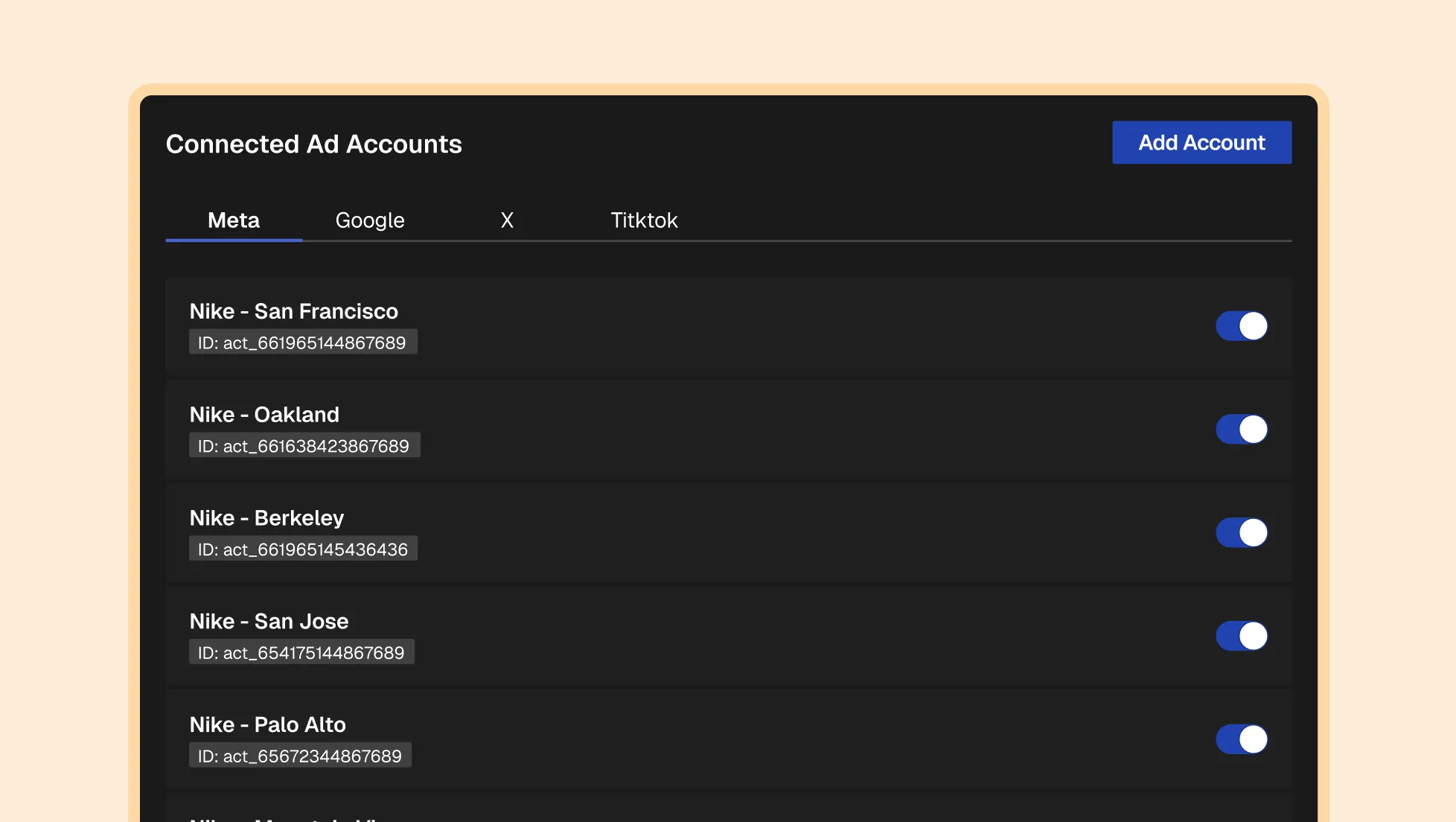 Hyperlocal Account Integration: One Dashboard, Complete Visibility