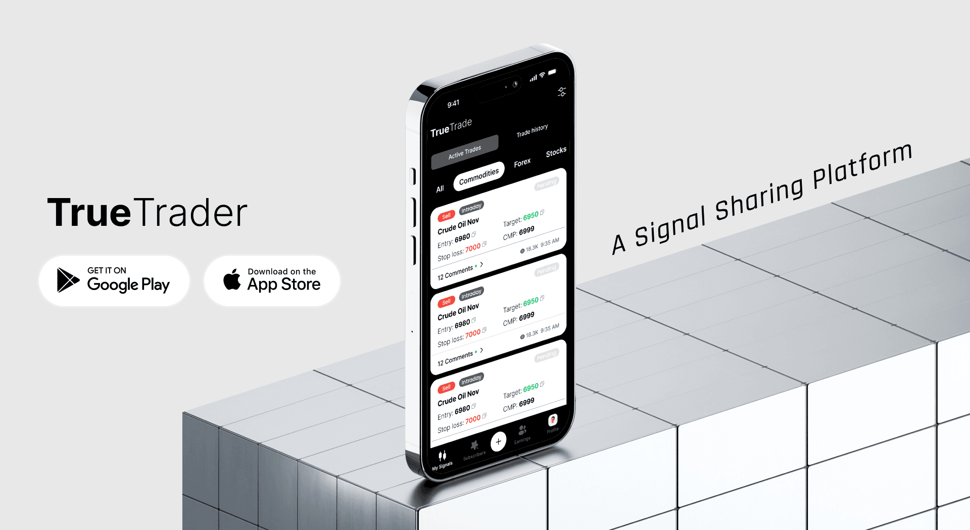 TrueTrader App | Real Wins & Losses with Honest Trading Signals