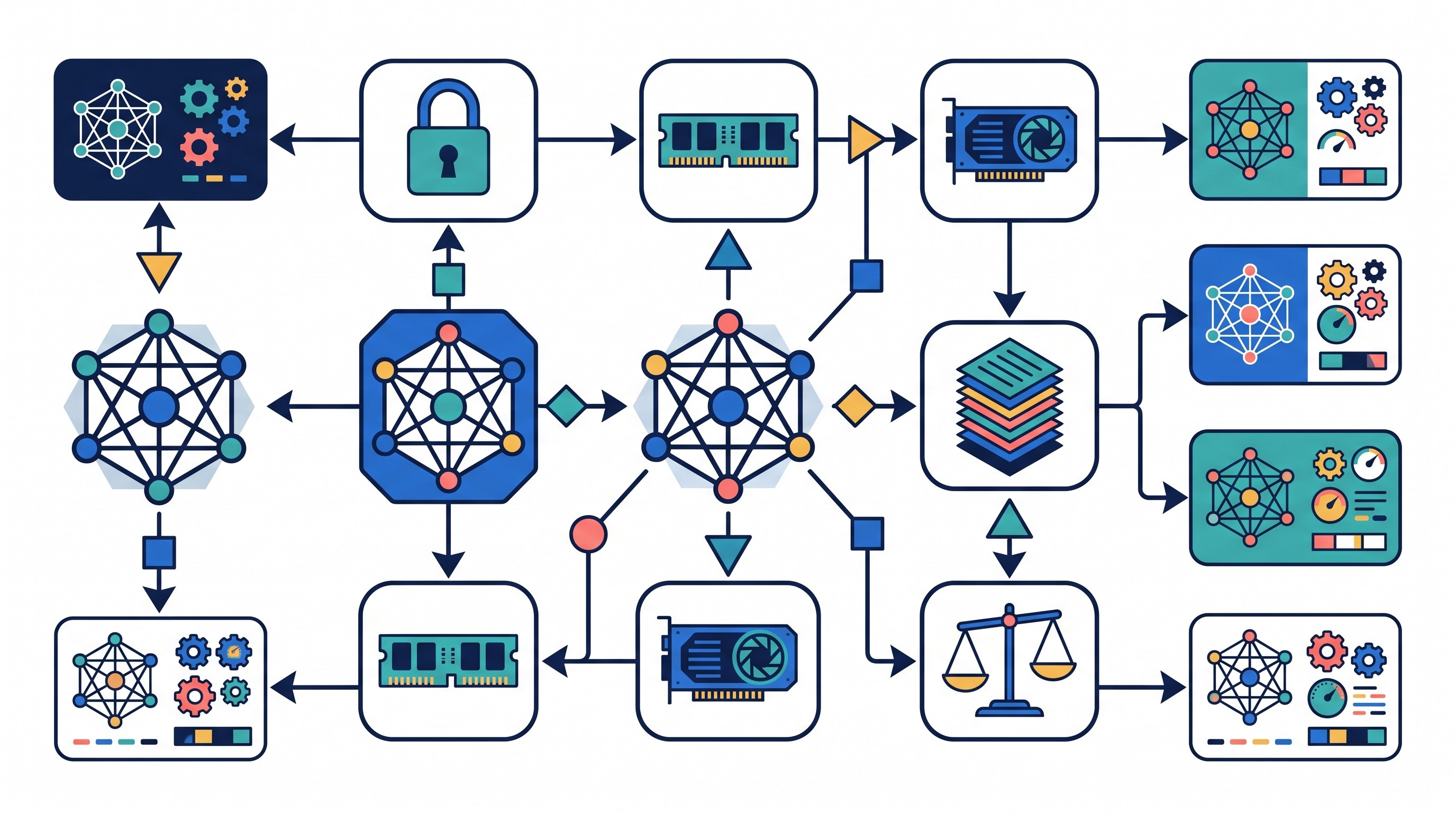Local AI model selection flowchart
