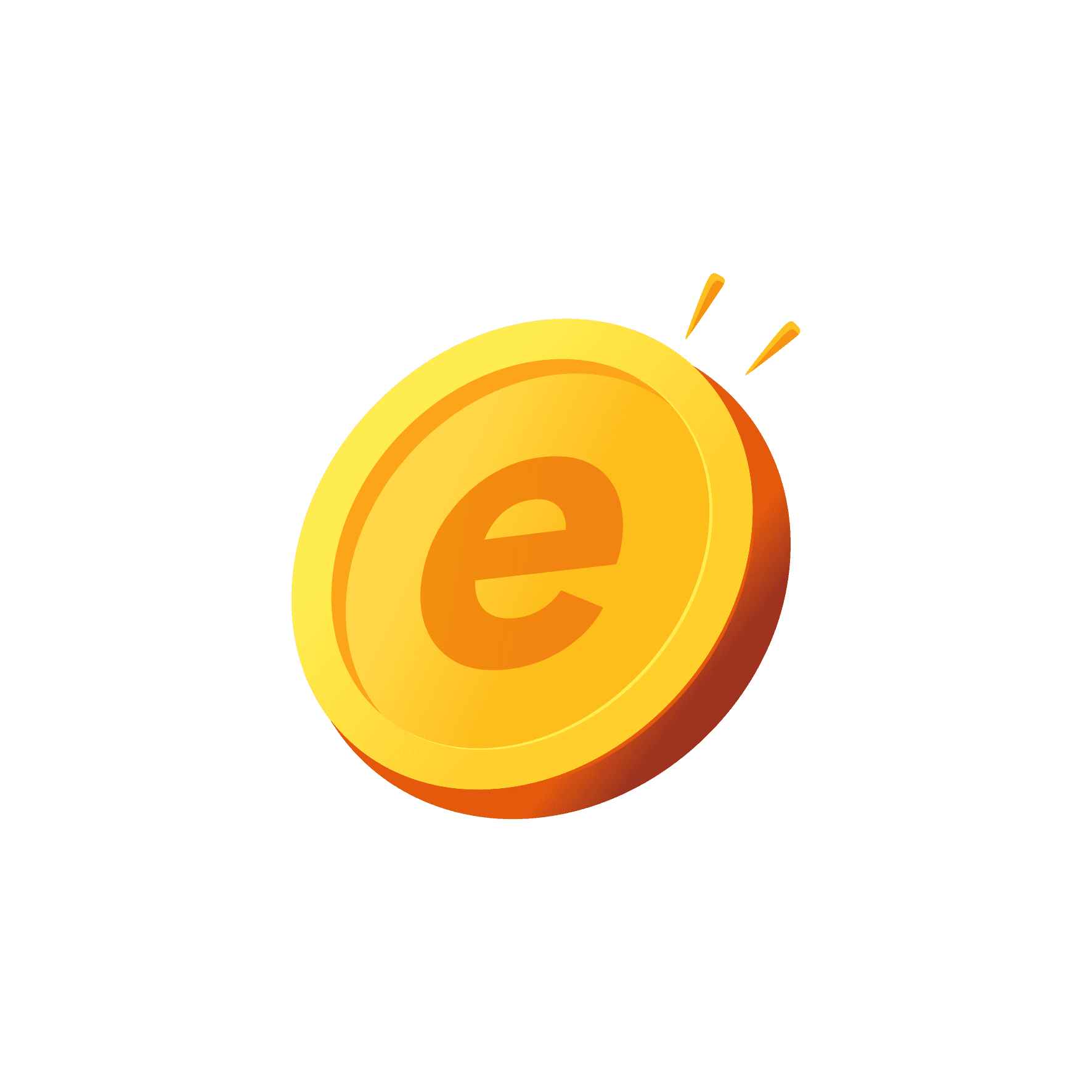Stylized white envelope icon tilted at an angle, representing a message or notification.
