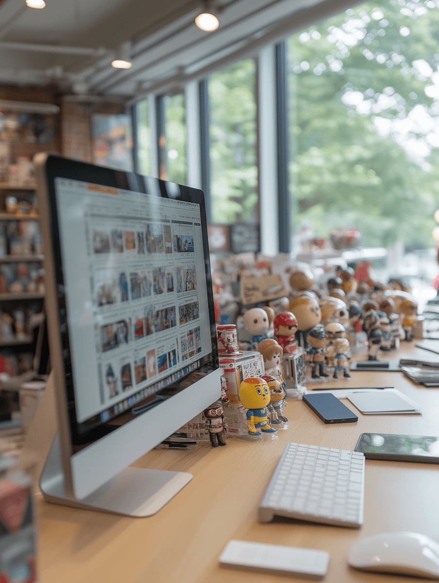 Person Designing Website