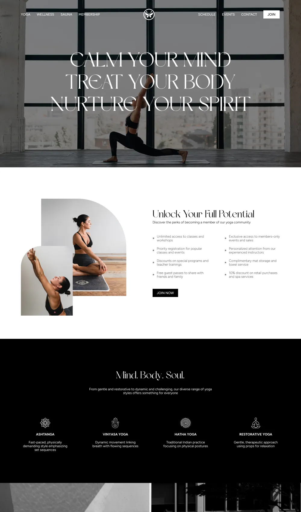 Gym & Fitness Website Design