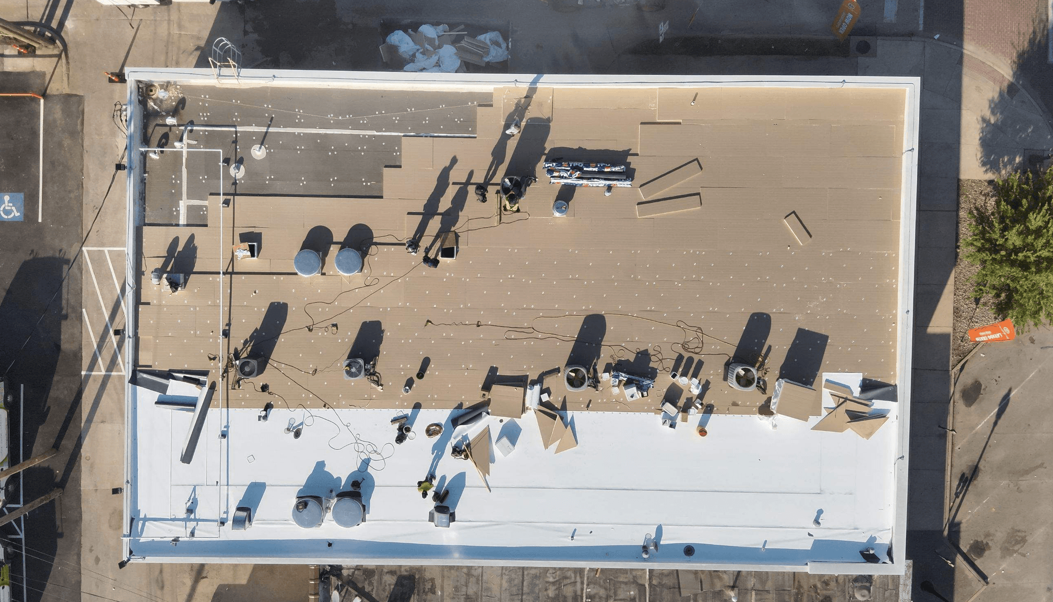 TPO-roofing Dallas Fort Worth