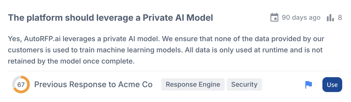 AI private model