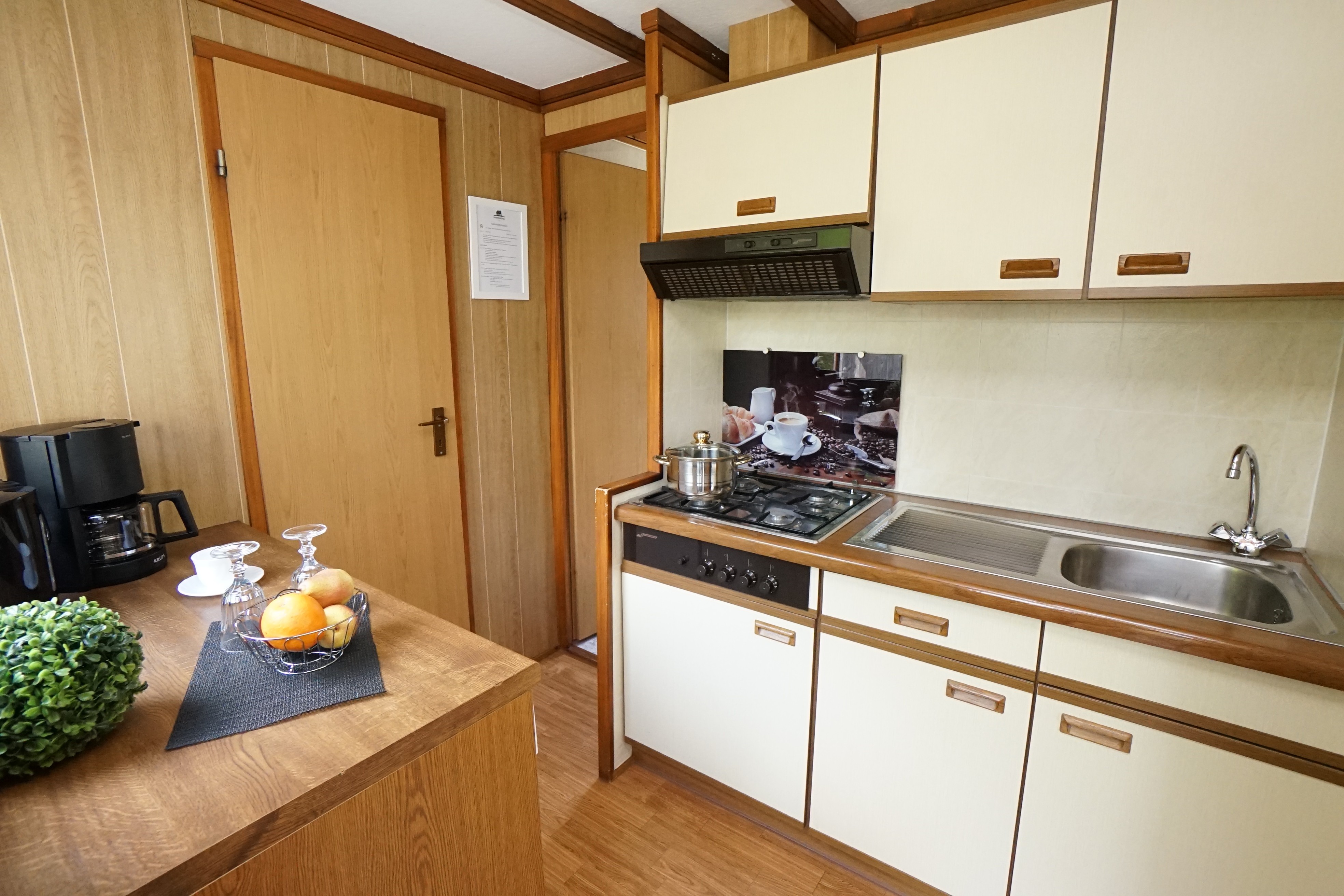 Kitchen in the hallway