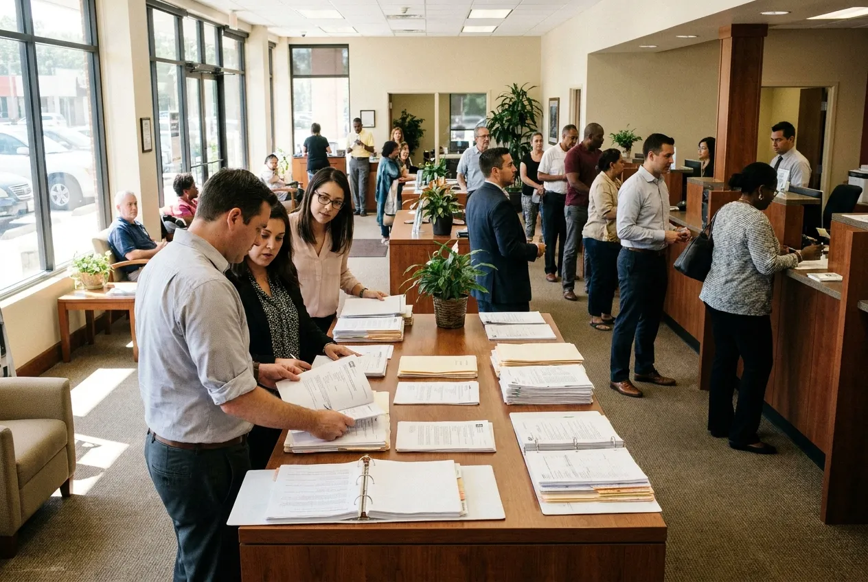 RockN' Socials office meeting at a Digital Marketing Agency workspace.