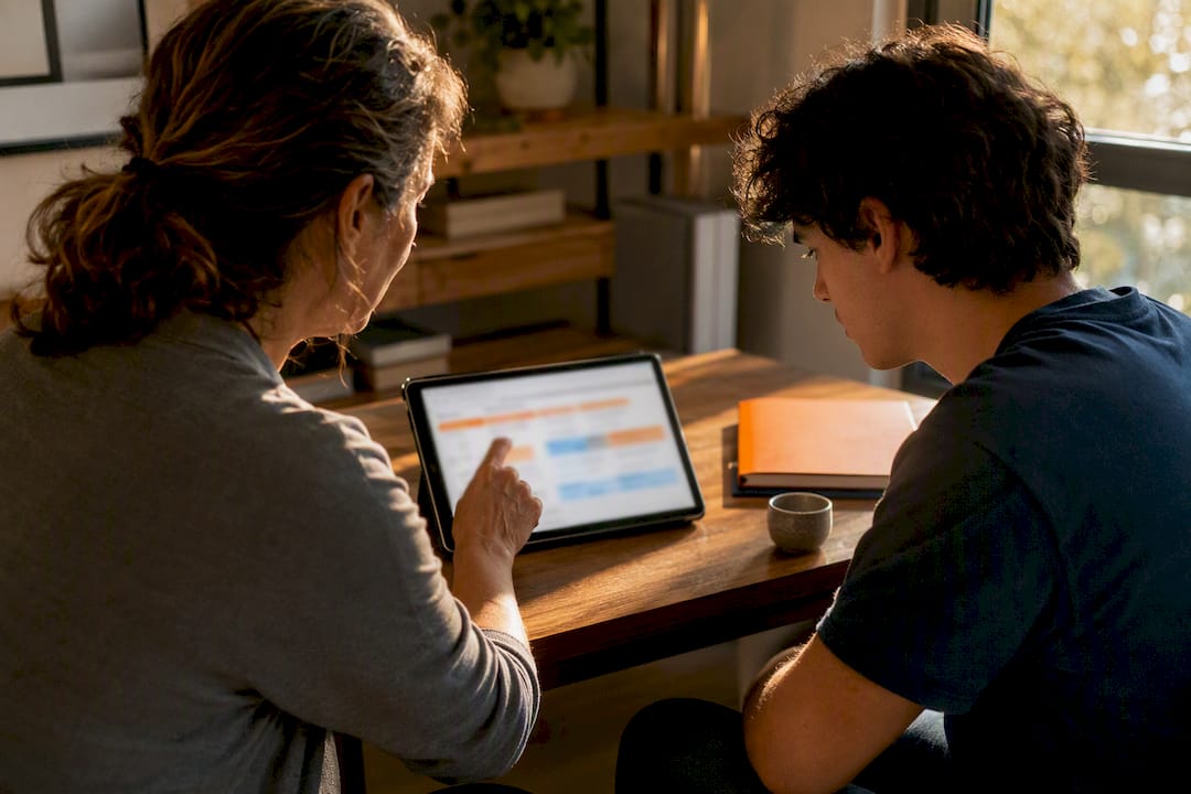 Caregiver and young adult planning benefits