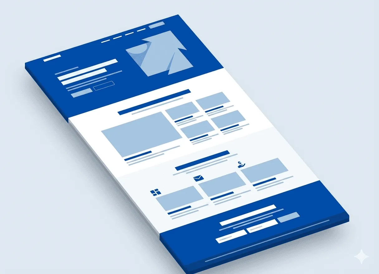 Illustration Landing page