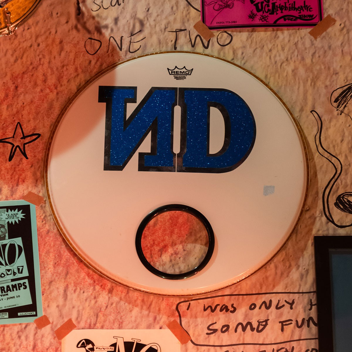 Rock Steady Tour drum head