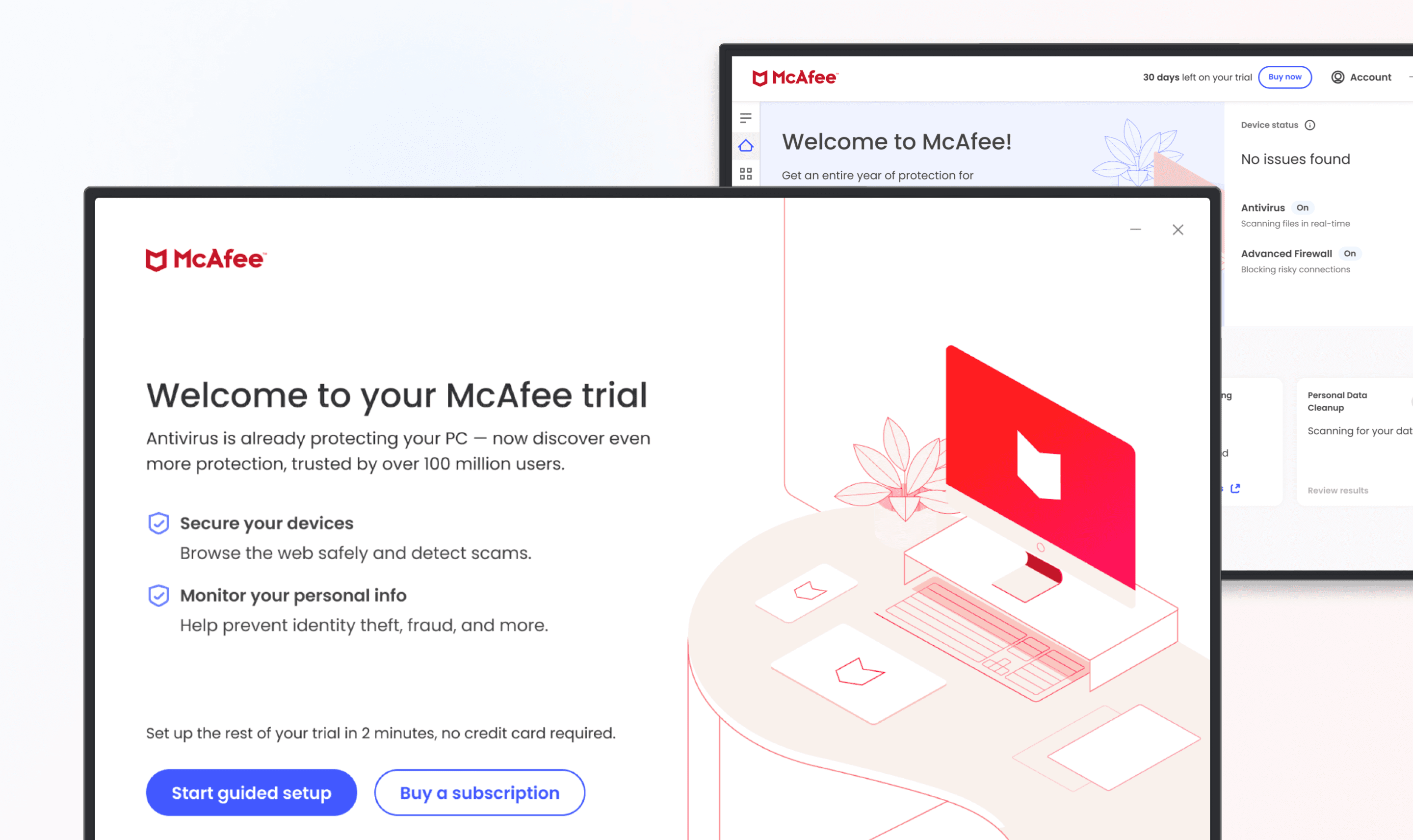 A mockup for an iPhone placed on a table for a job portal app