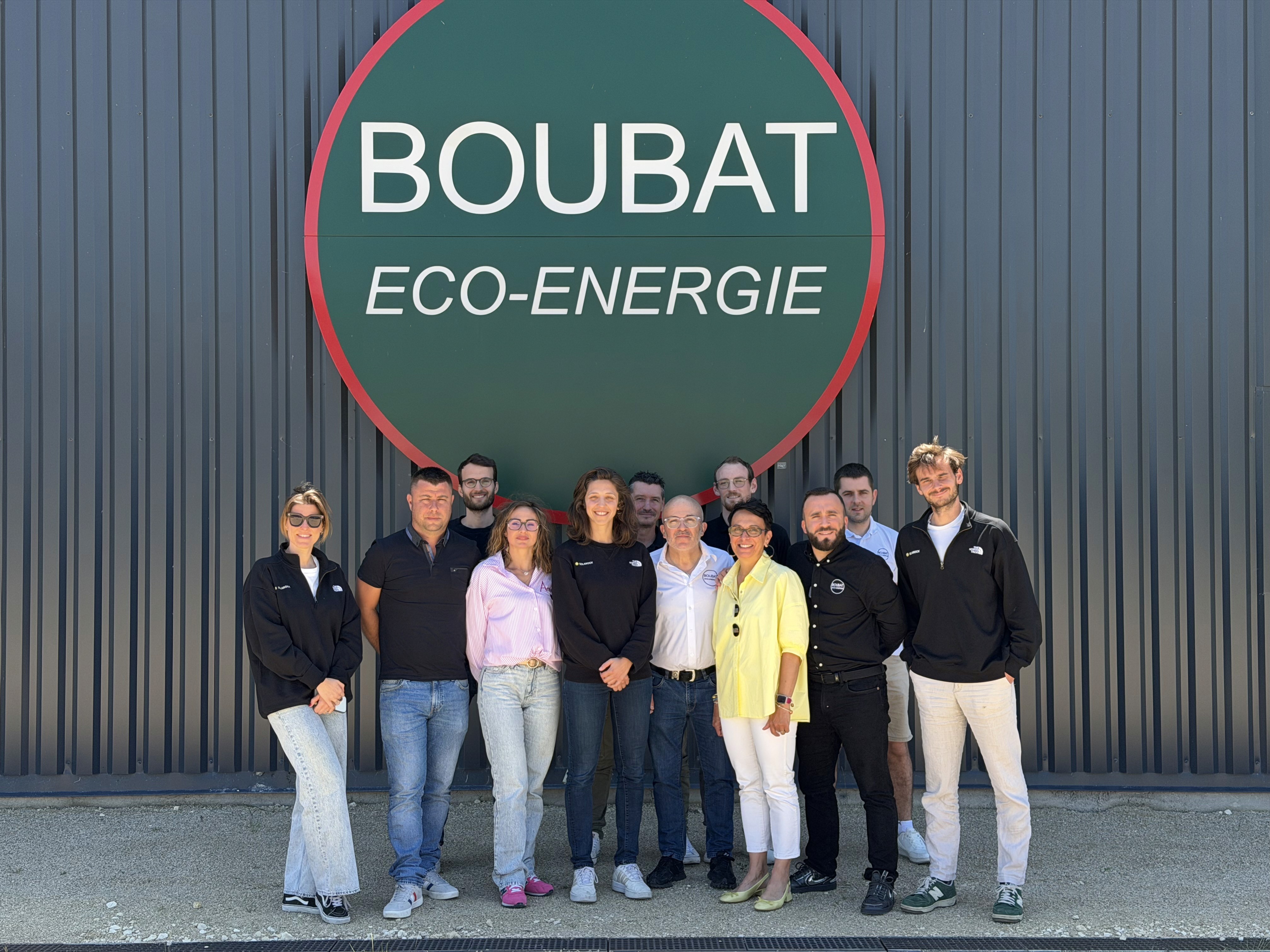 photo qui annonce notre partenariat avec Boubat Eco-Energie powered by Solarock
