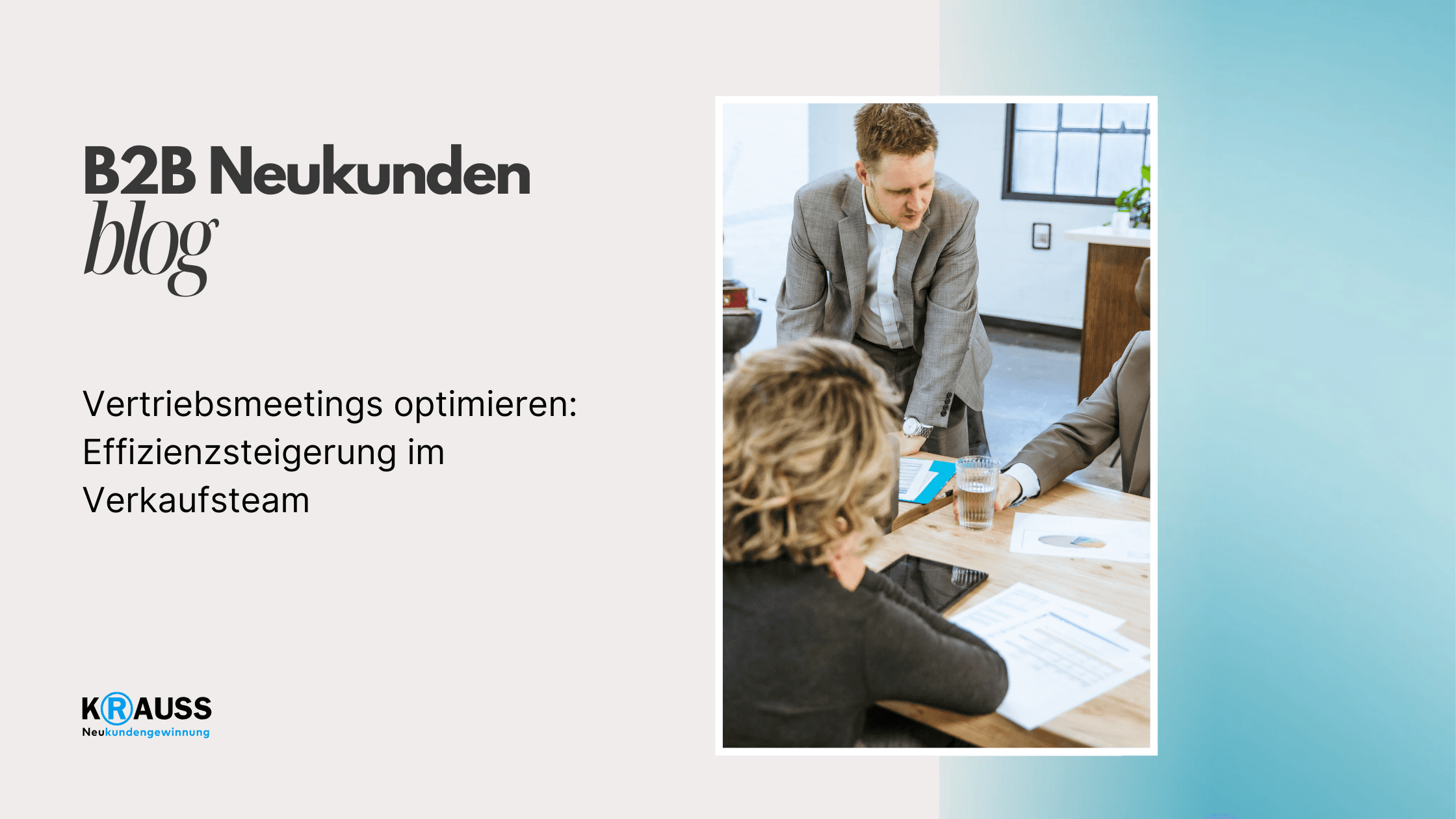 Vertriebsmeetings optimieren: Effizienzsteigerung im Verkaufsteam