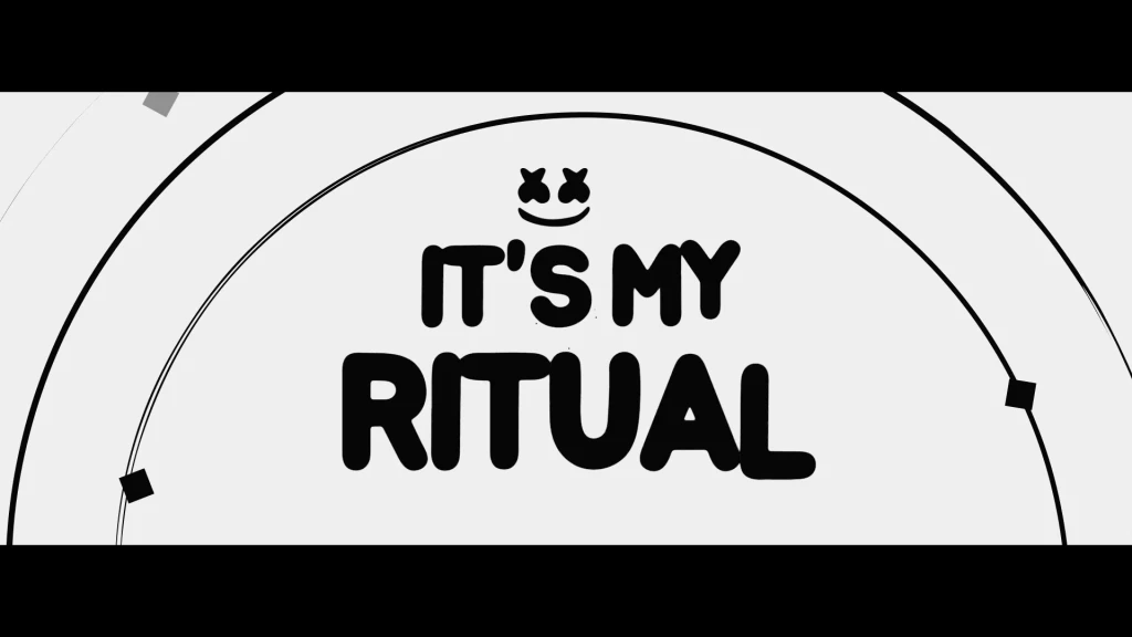 marshmello ritual motion graphics