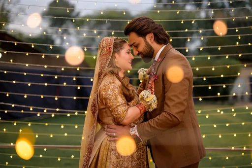 Professional wedding photographer in Lahore covering a grand wedding event