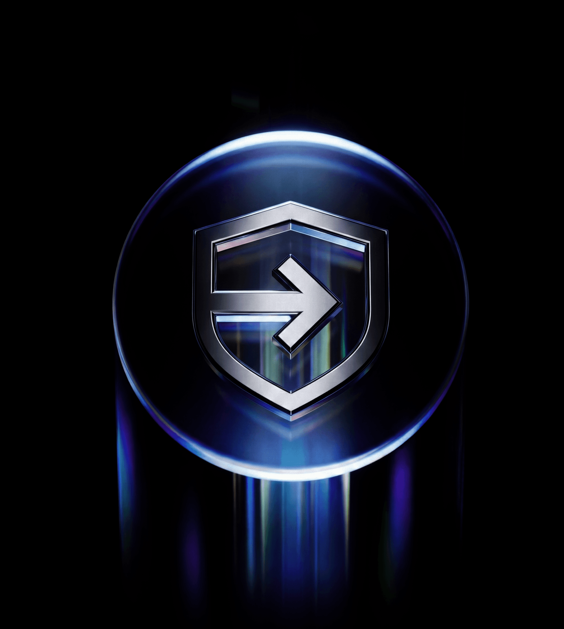 a black and white photo of an abstract object