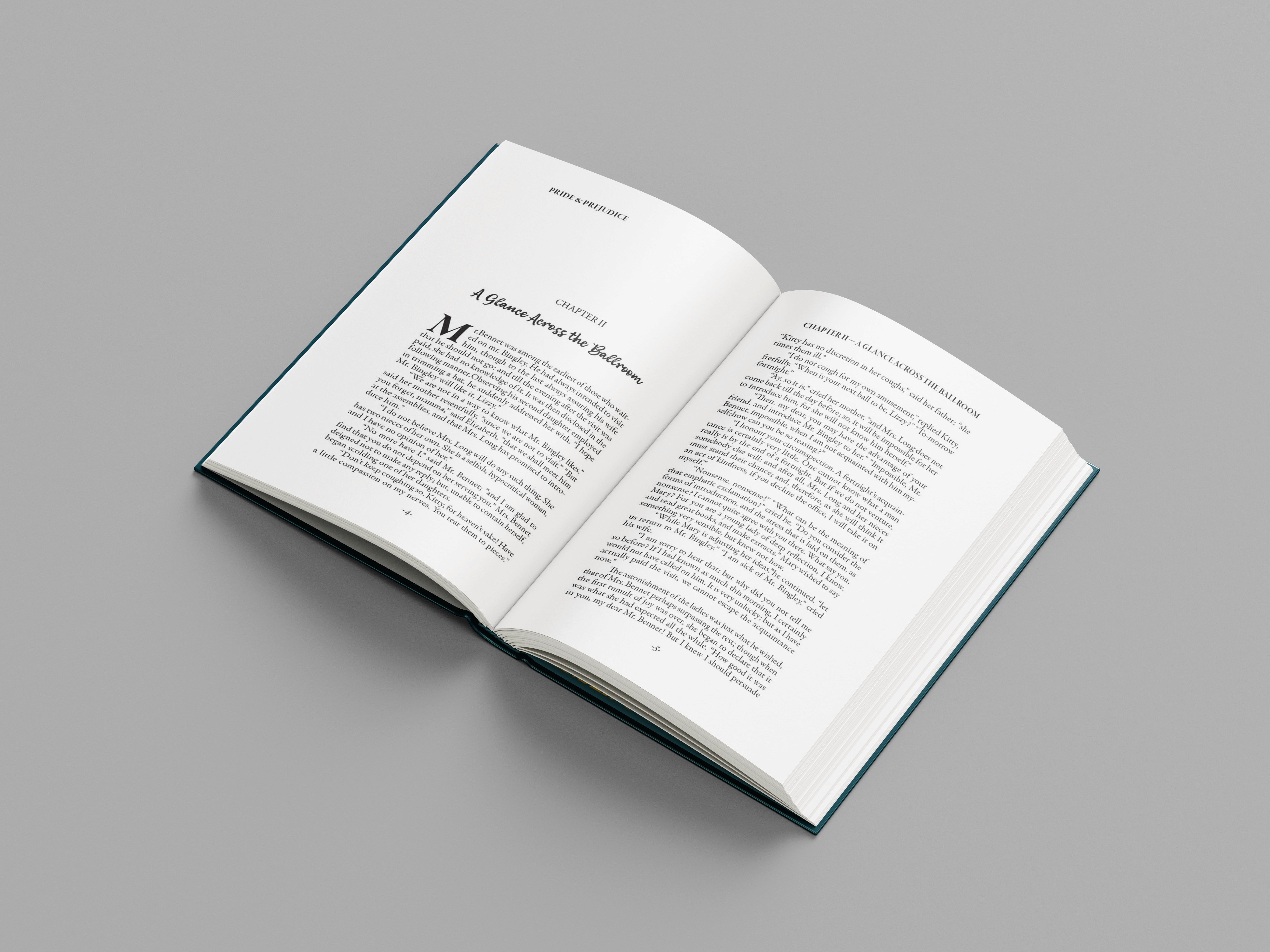 alt="Illustrated Pride and Prejudice book chapter 1"