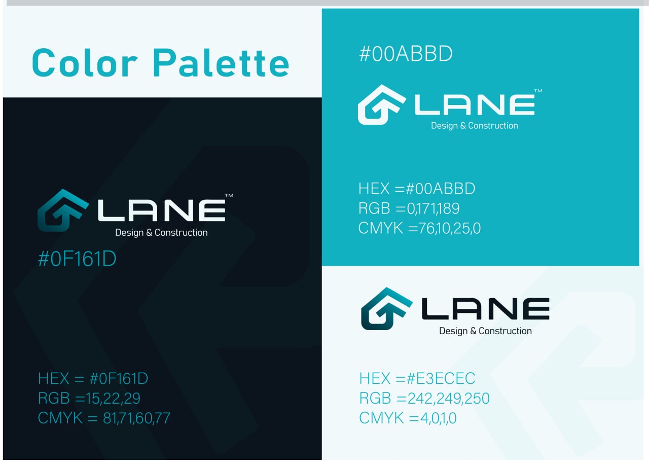 lane color palette 