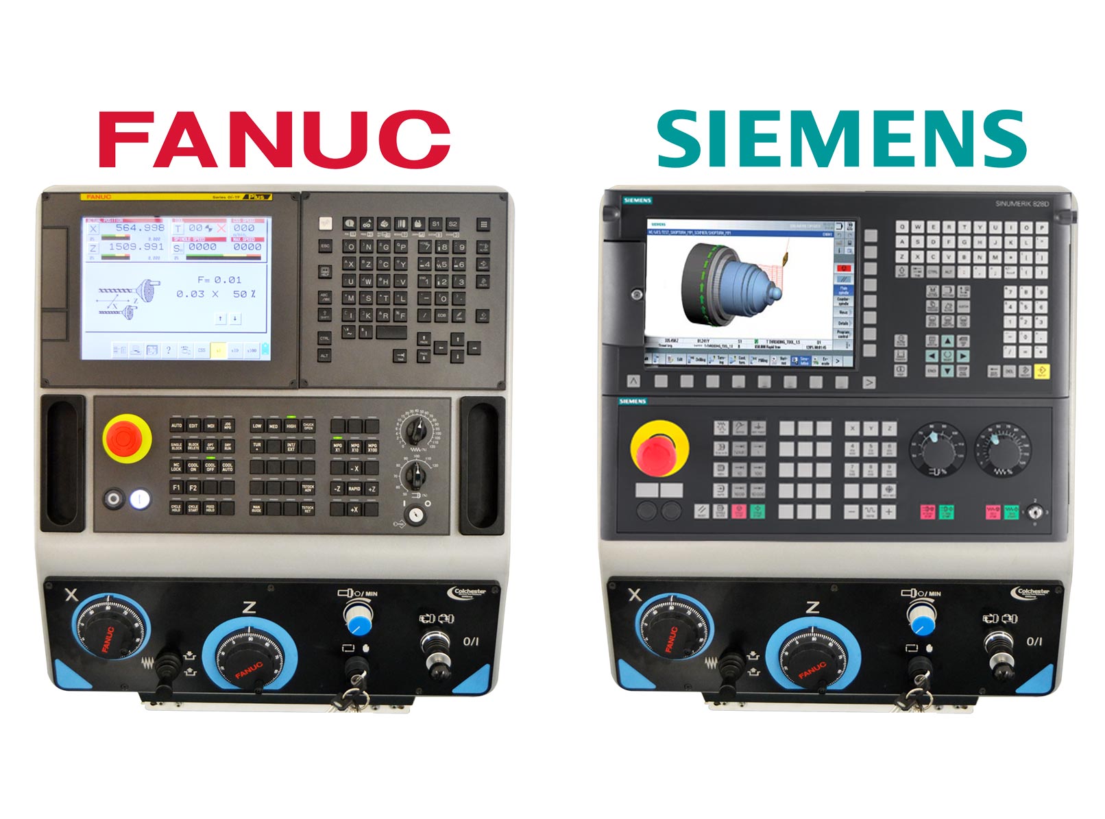 Colchester Alpha Zyklendrehmaschine Fanuc Steuerung