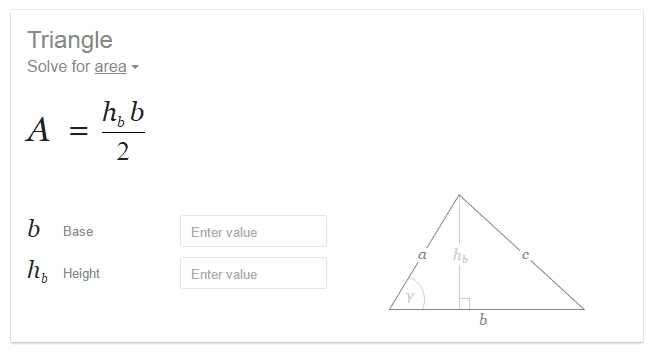 Google-Solve-Triangle