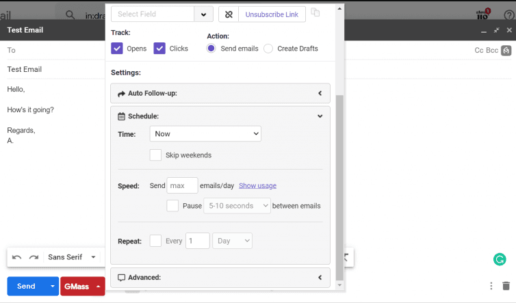 Email Scheduling and Automation