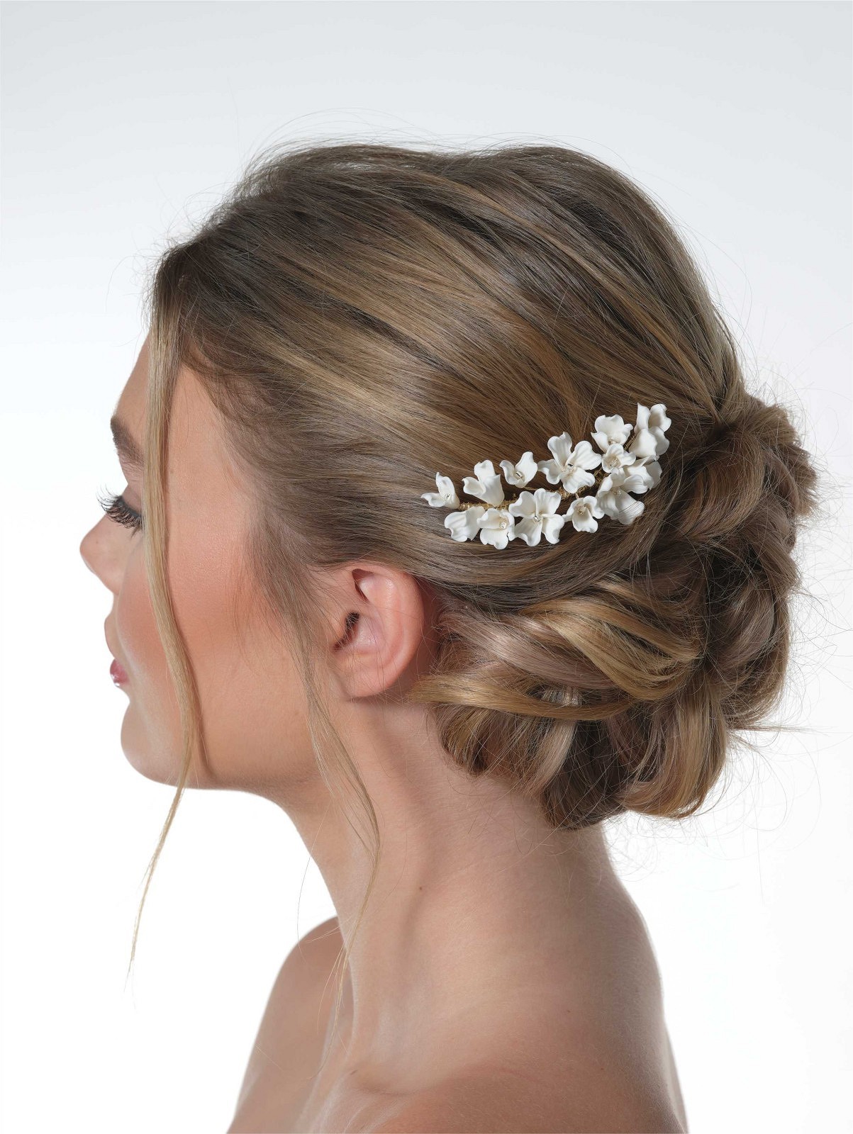 Braut Haaraccessoire mit Blüten