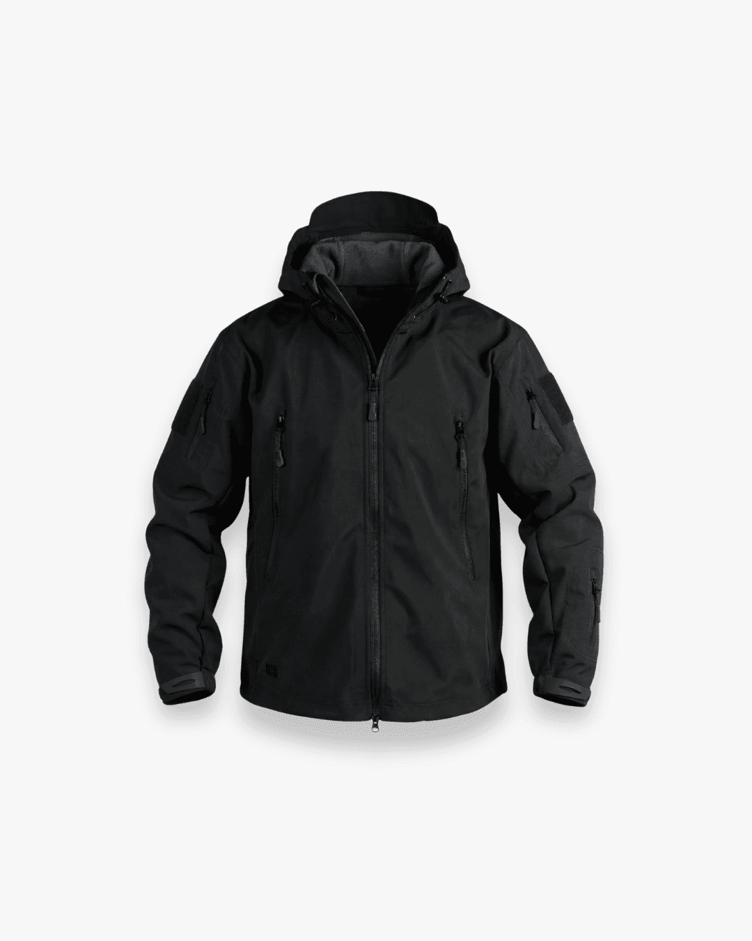 Tactrix T1 tactical softshell jacket black front product image