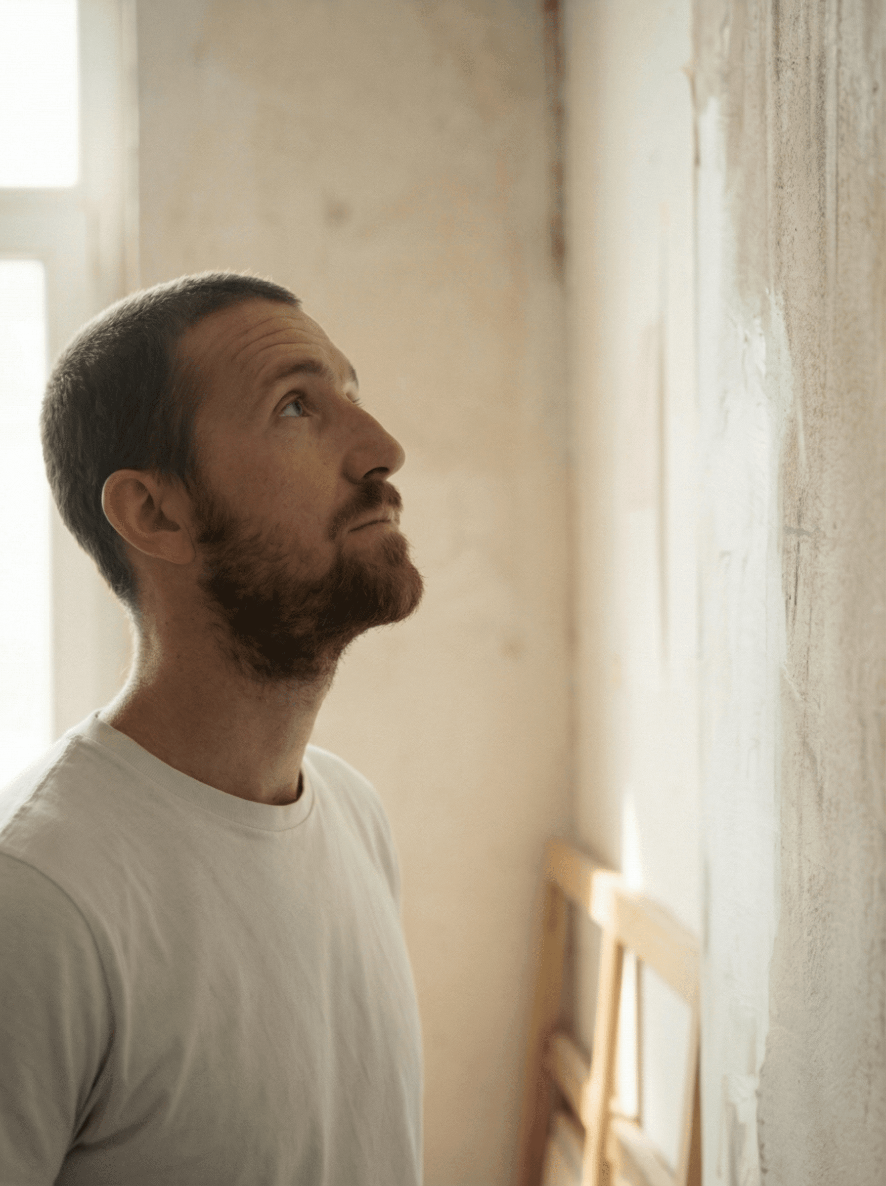A close-up view of a worker's desk