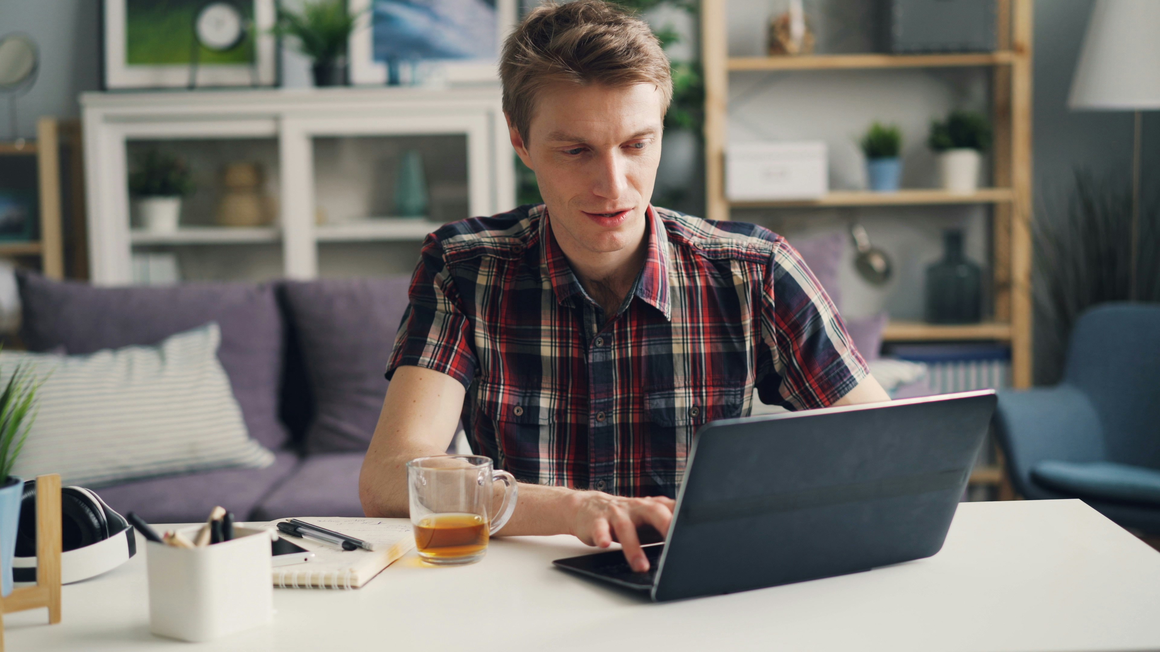 man working on laptop - Does Instagram Pay You for Followers