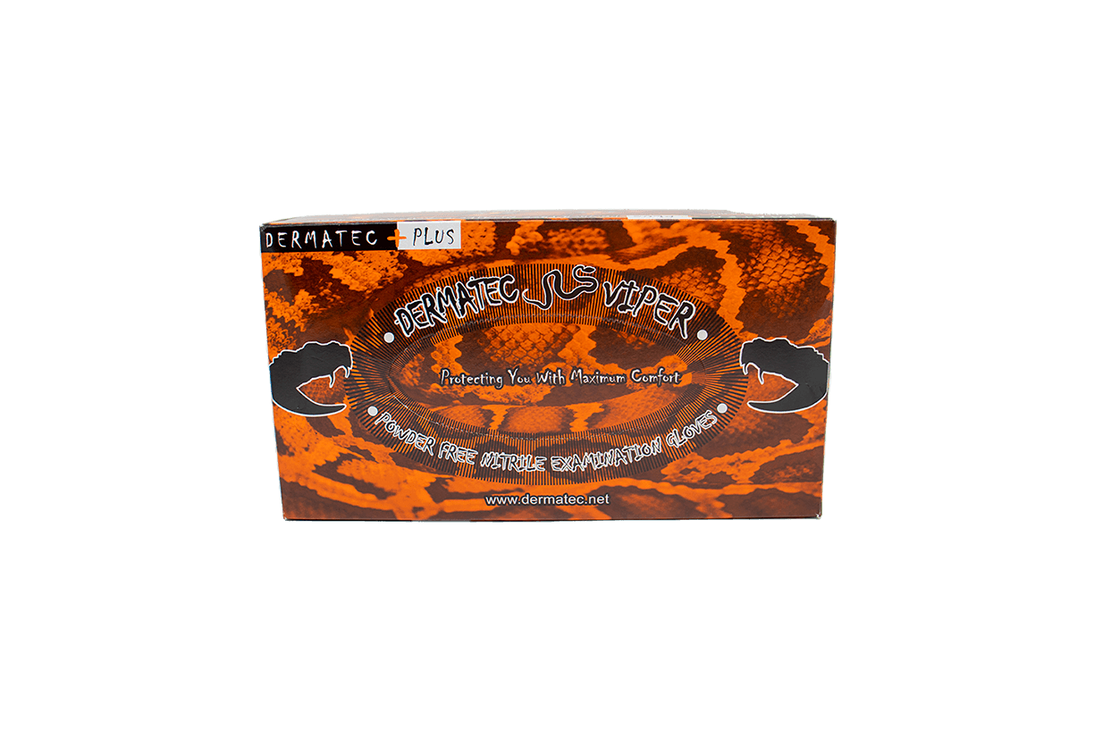 Viper Nitrile Gloves - Black 100/Box