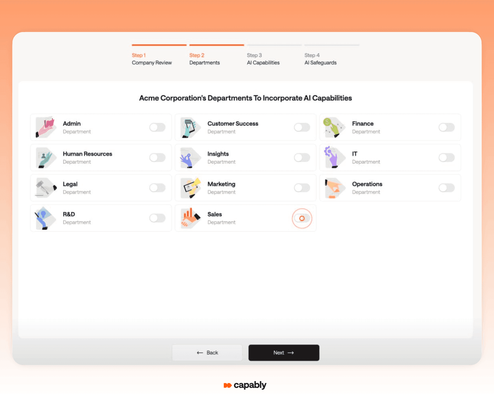 APA department rollout