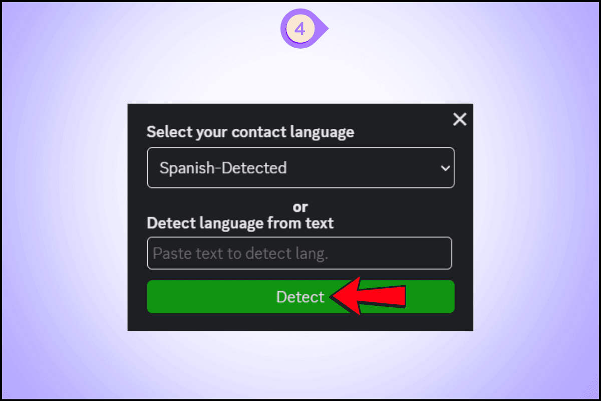 Étape 4 : Définissez vos préférences linguistiques