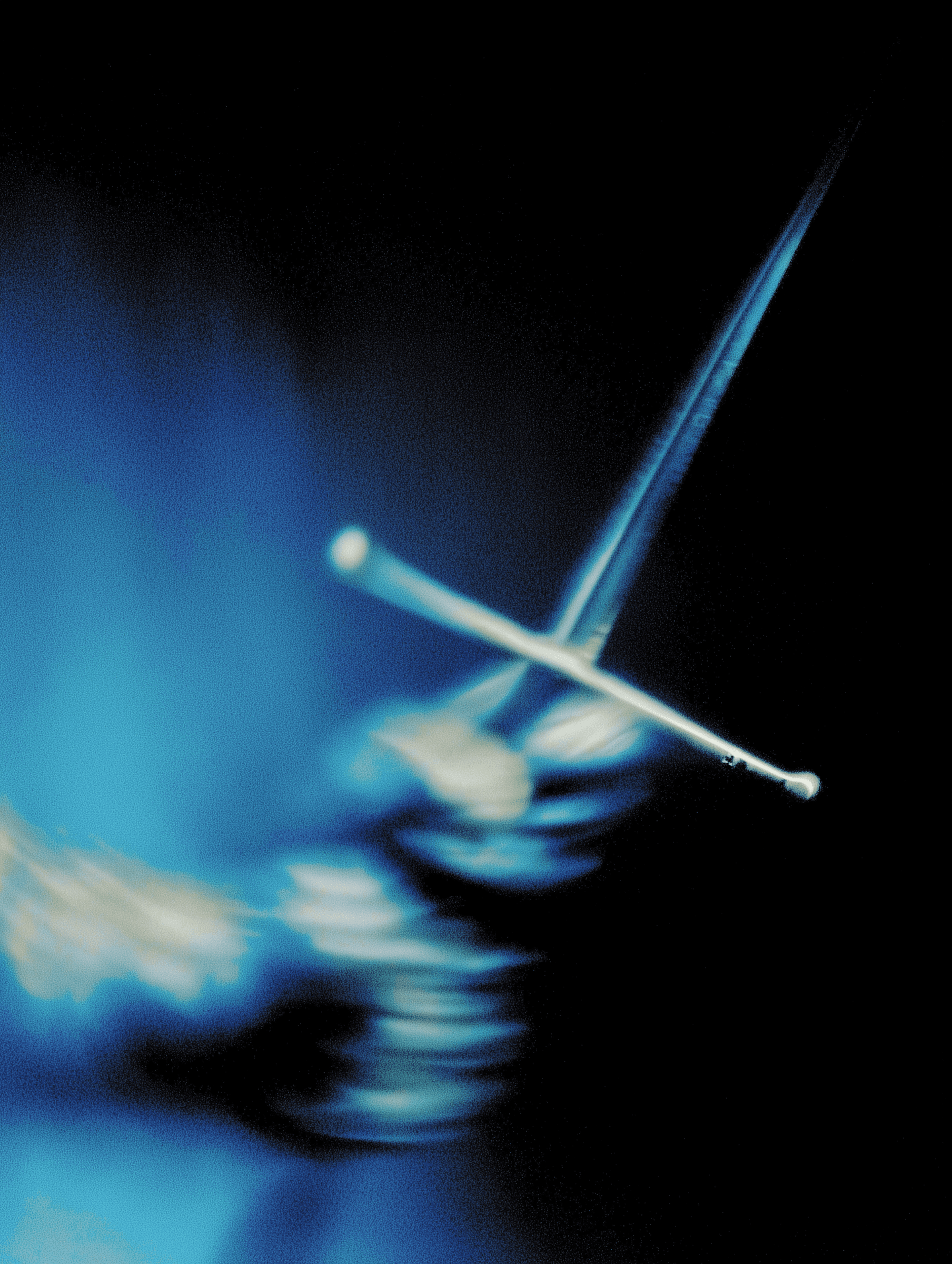 Blue Glow: Studio Portrait Series