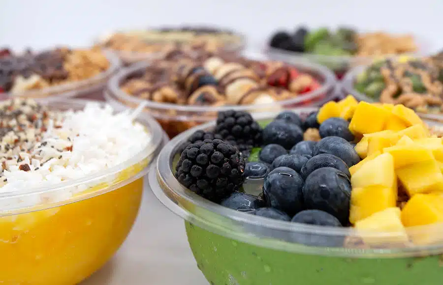 shot of a couple bowls