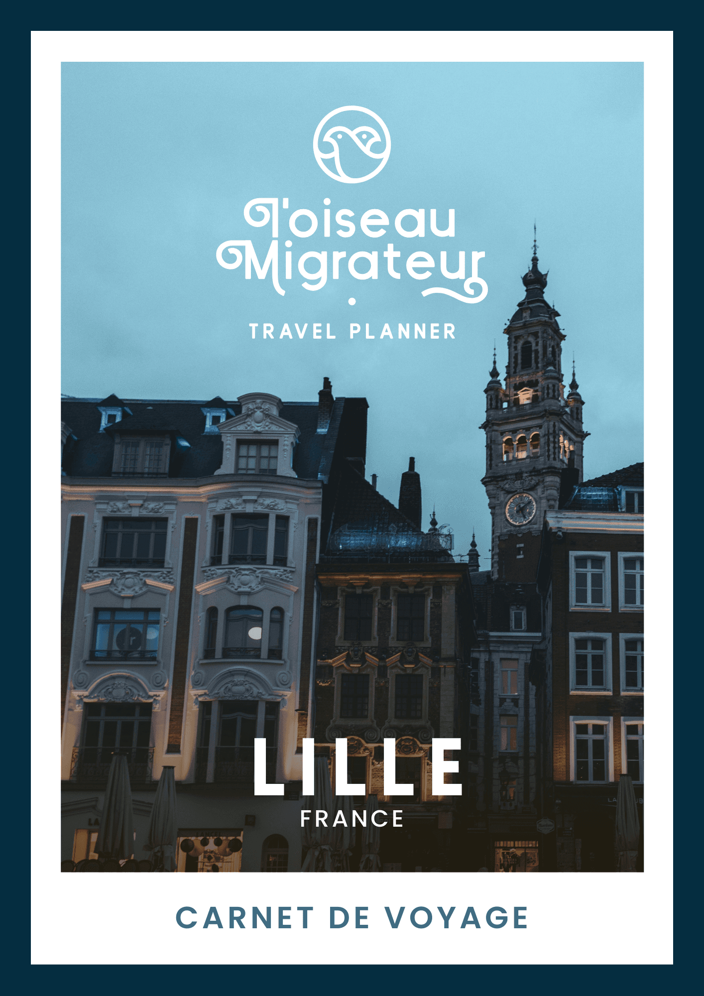 Carnet de voyage de L'oiseau Migrateur Travel Planner