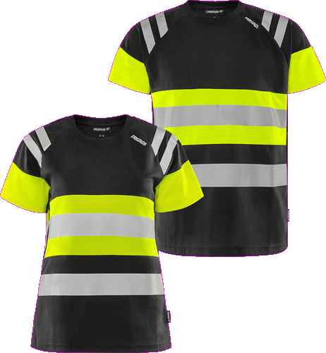 Veiligheidssandalen dames bij Vanatex — FRISTADS High vis T-shirt klasse 1 7880 GPST