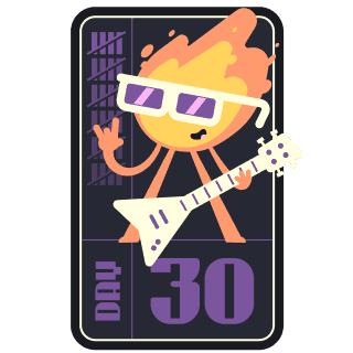 30-day streak badge