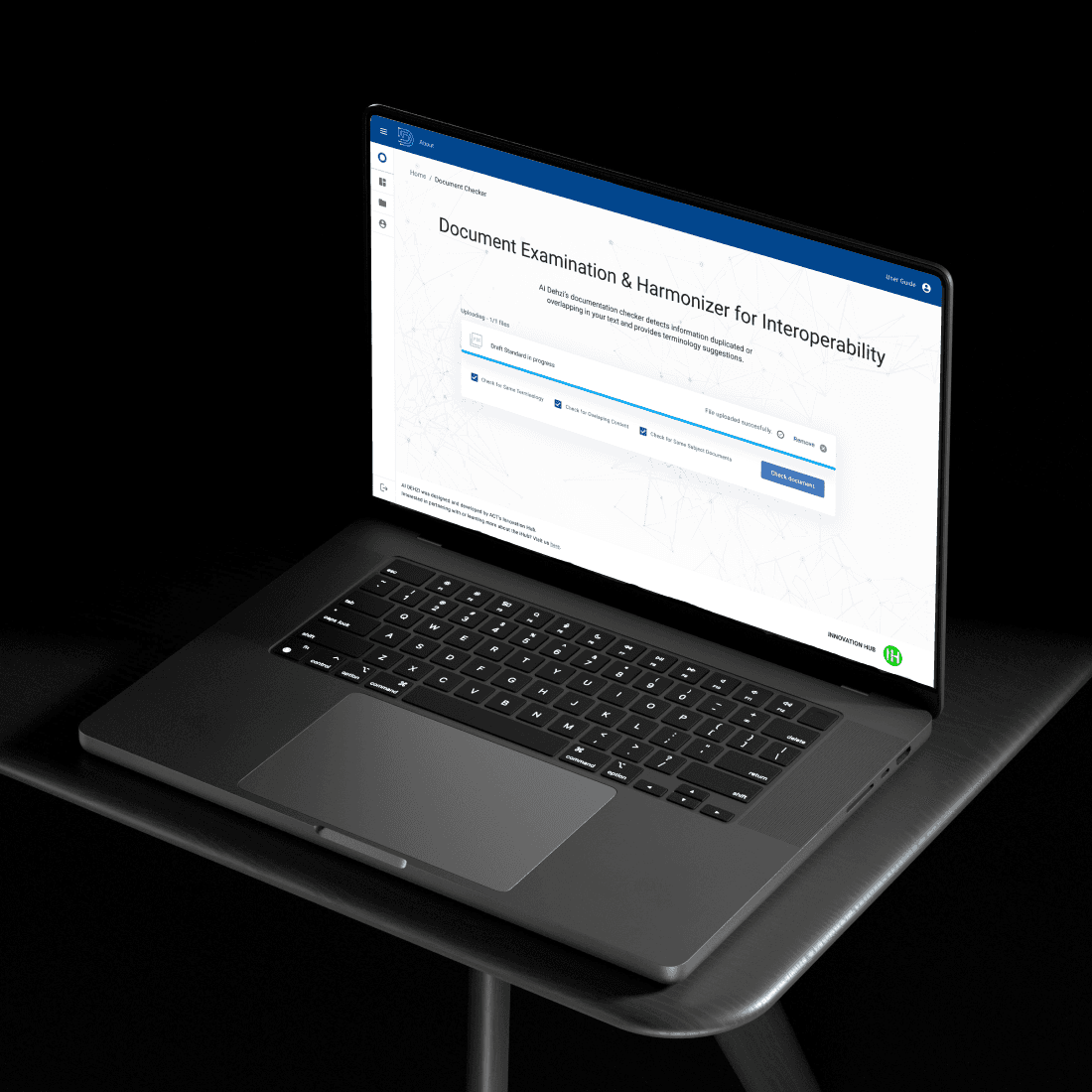 laptop-dark background-upload file