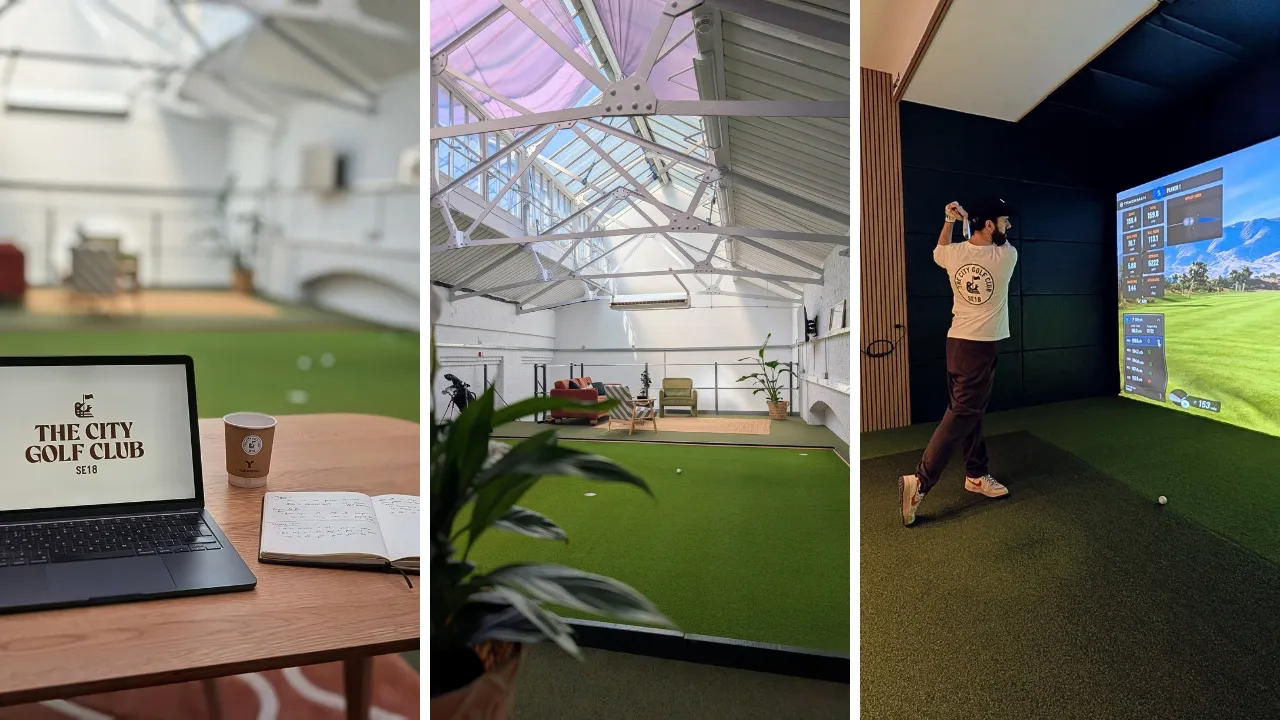 The City Golf Club London indoor golf venue Findoori city guide