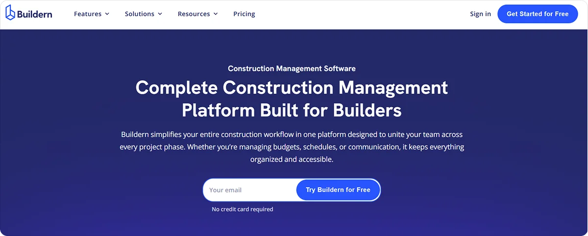 buildern-homepage