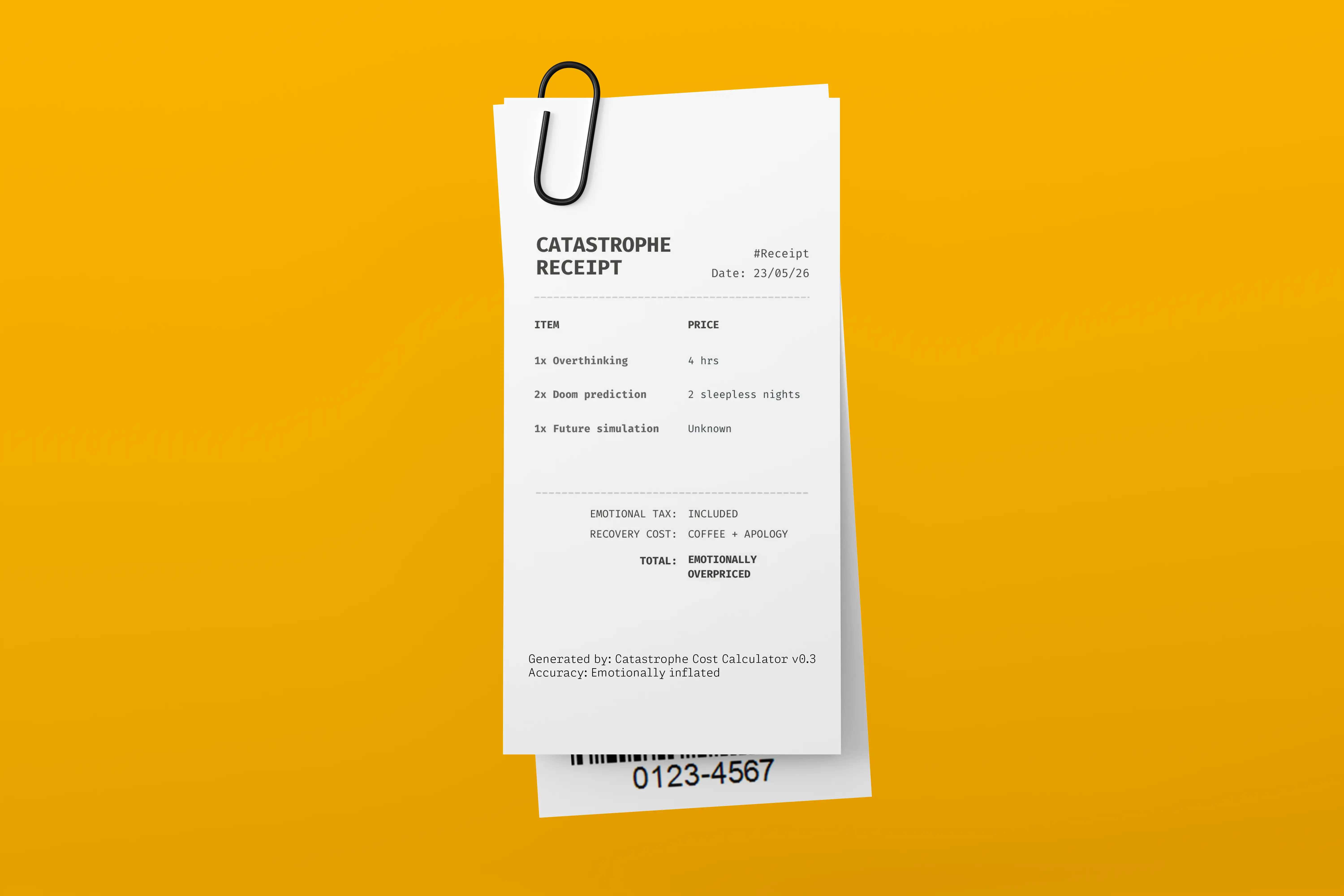 Receipt