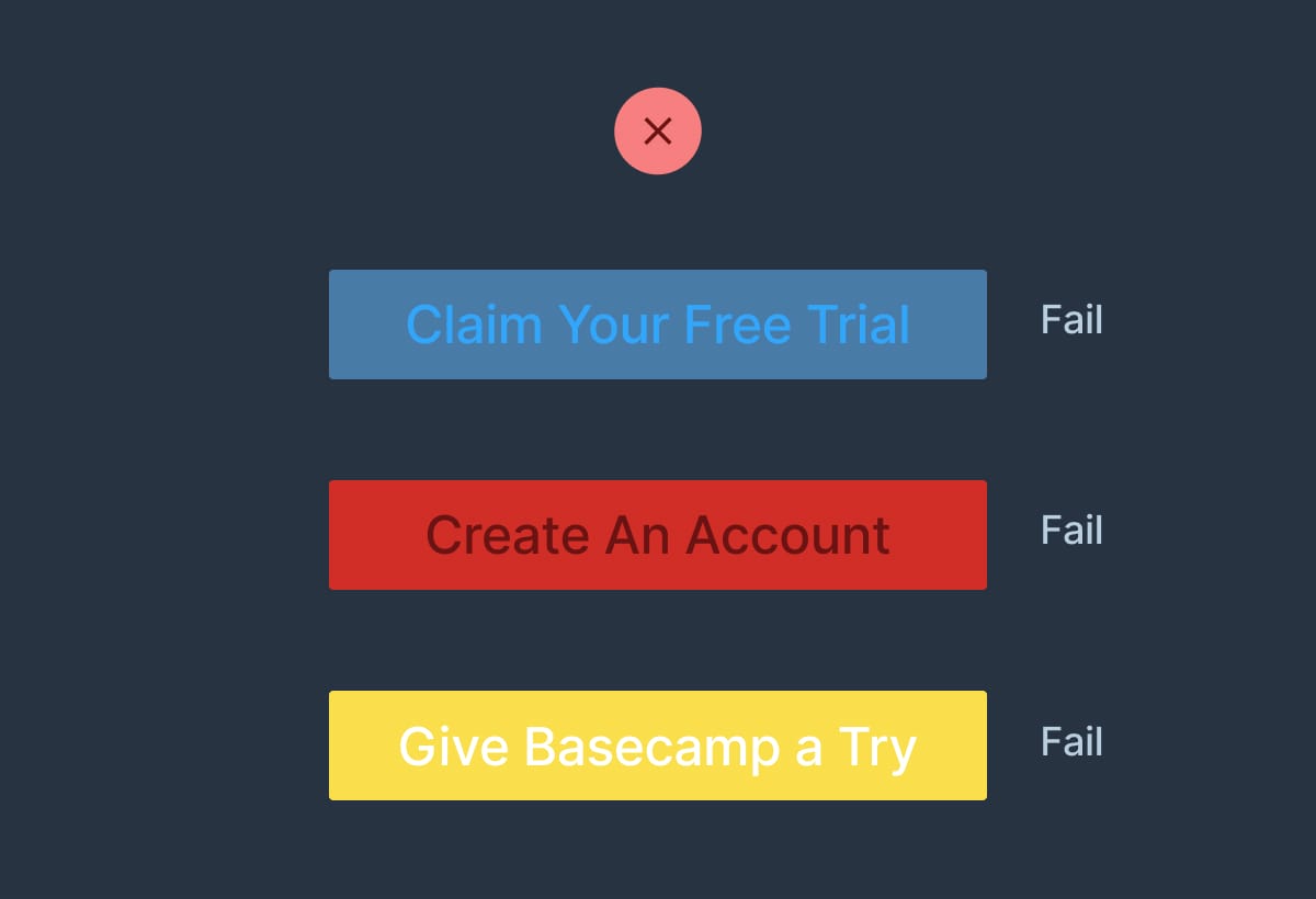 Button contrast reference