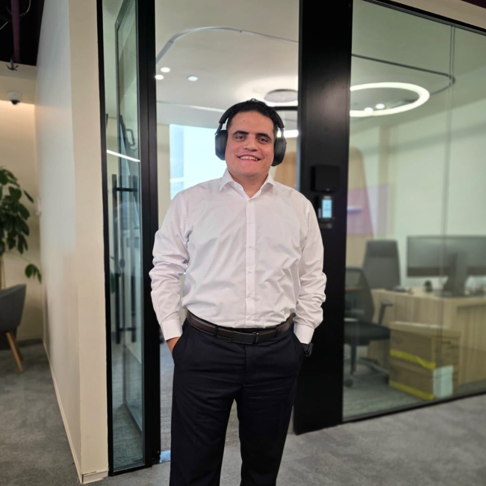 Riding a bicycle with V sign