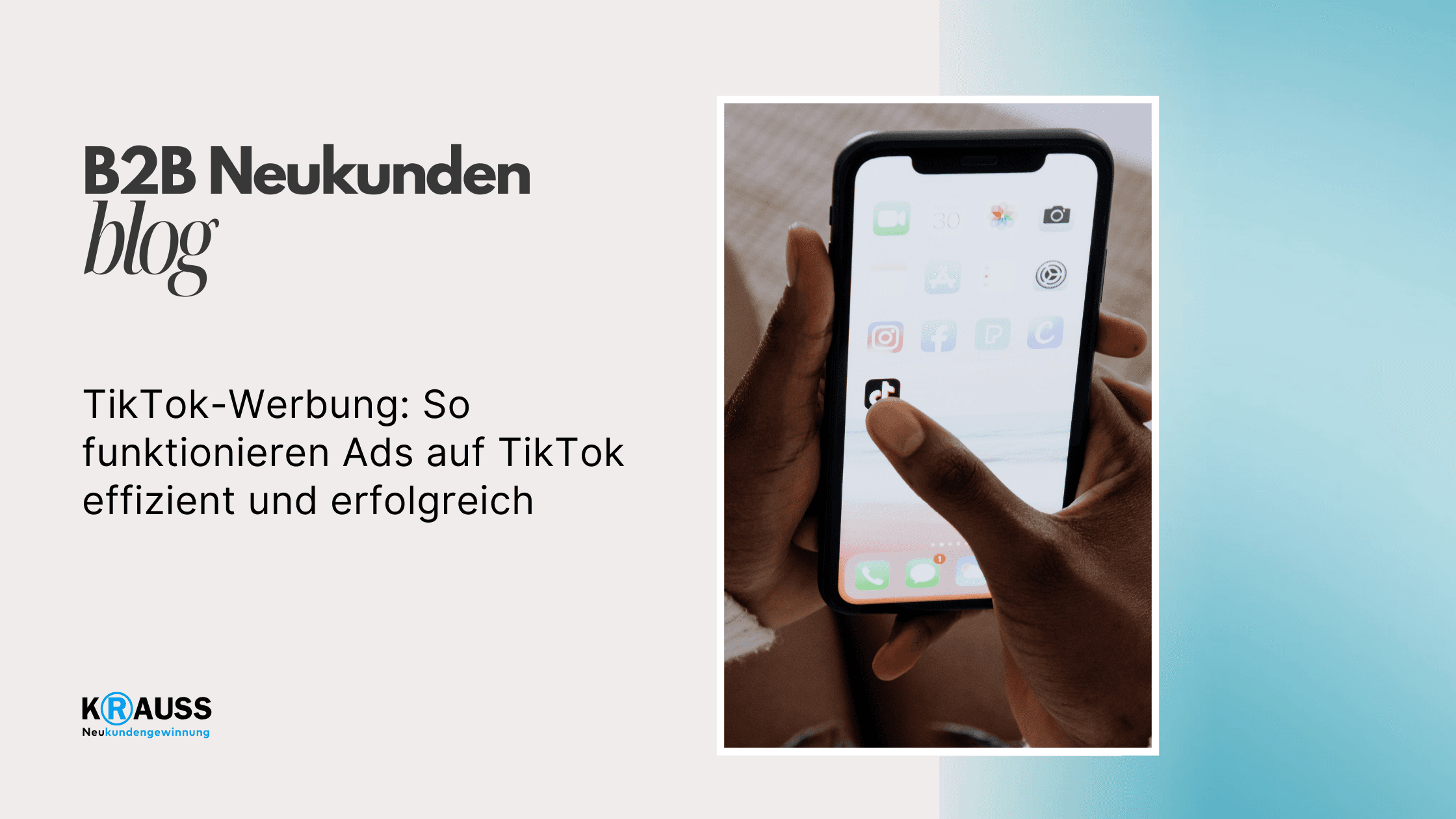 KRAUSS Neukundengewinnung