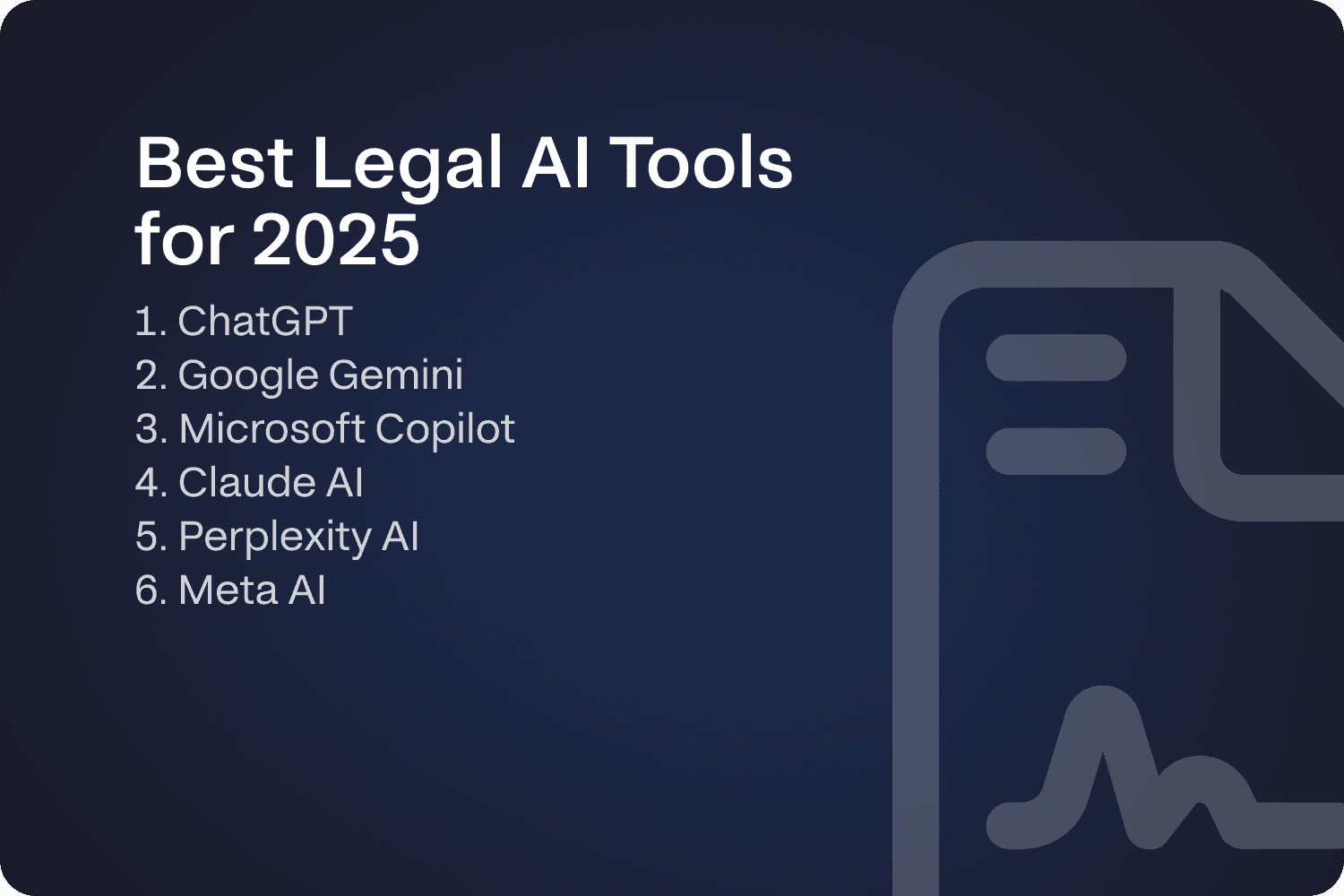 Best legal AI tools