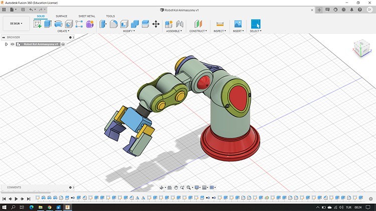 Fusion 360 Design on a cloud computer