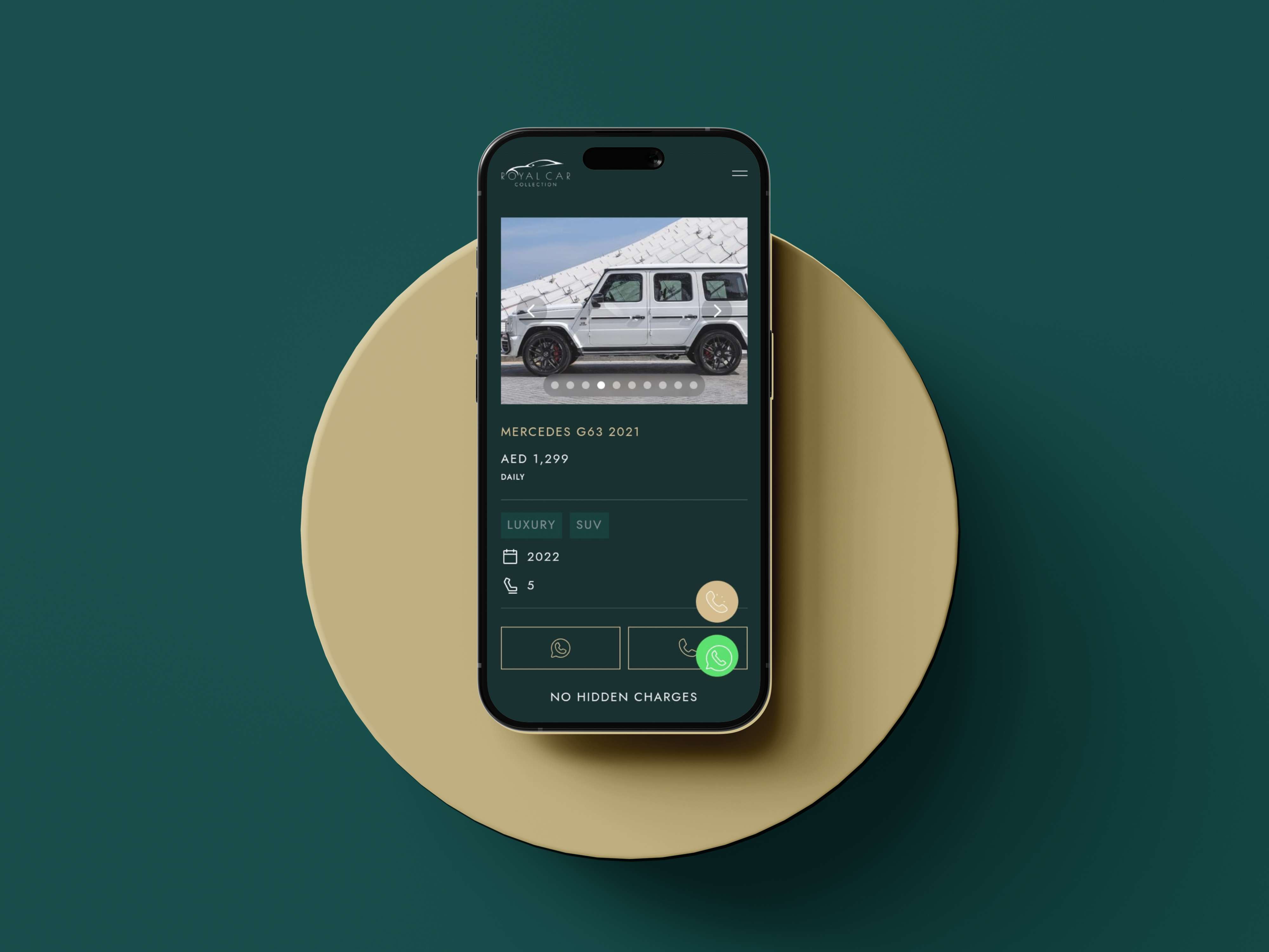 Royal Cars Collection | Luxury Car Rental Website in Dubai