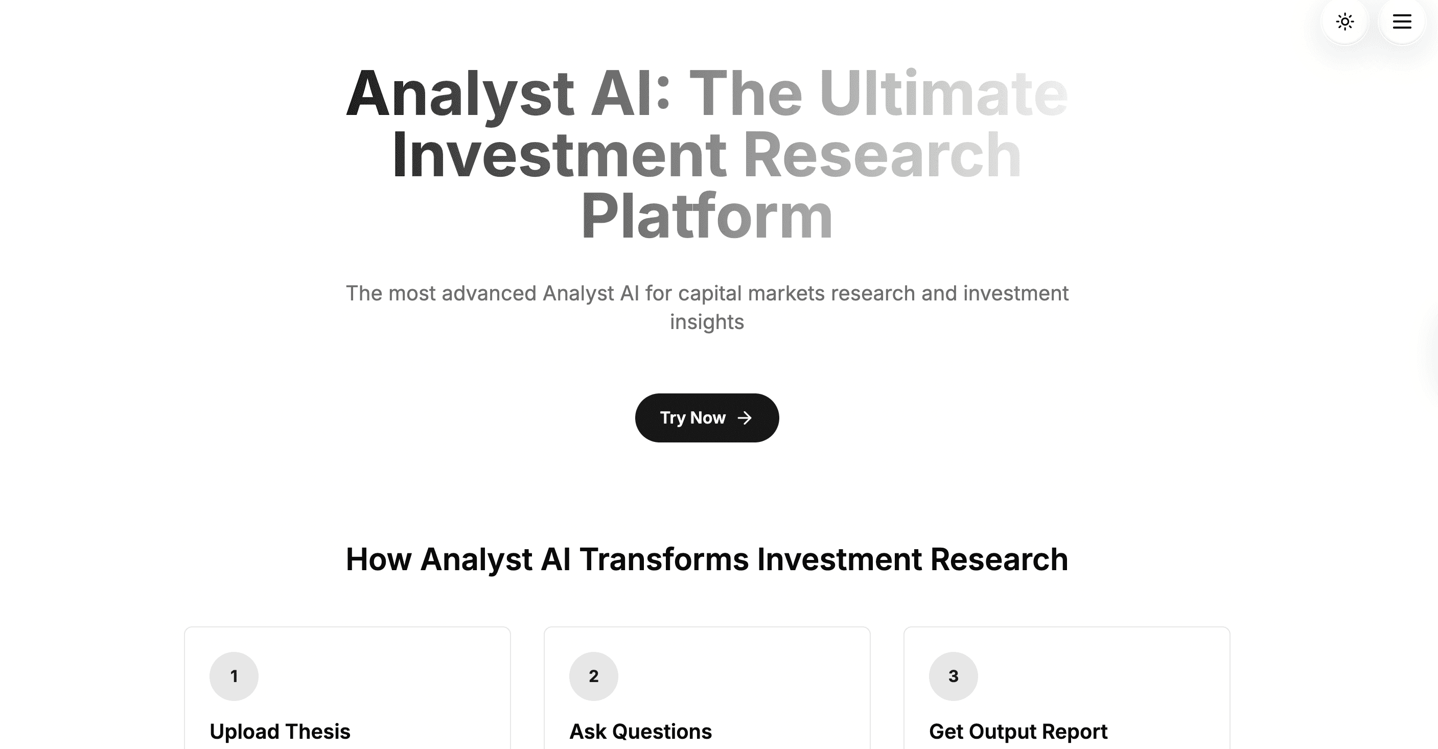 the analyst AI comparison